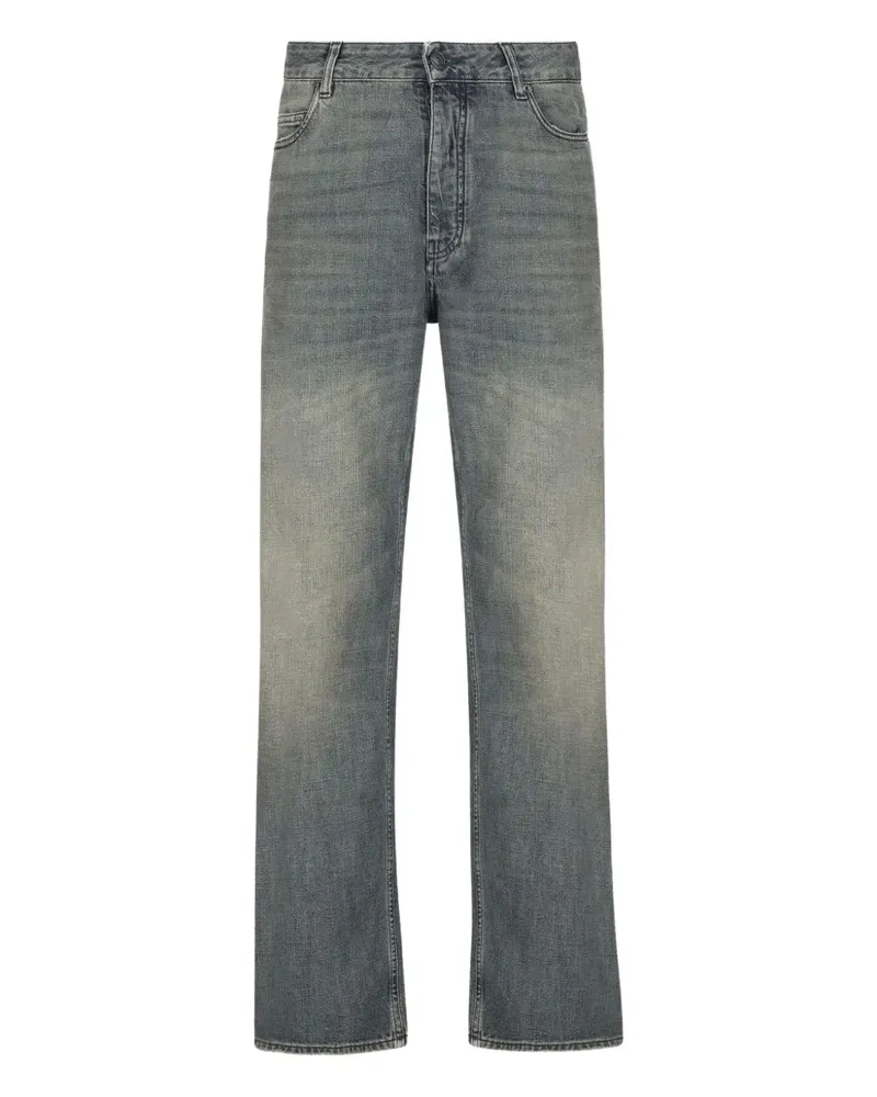 Balenciaga patch-pocket jeans - Blau Blau