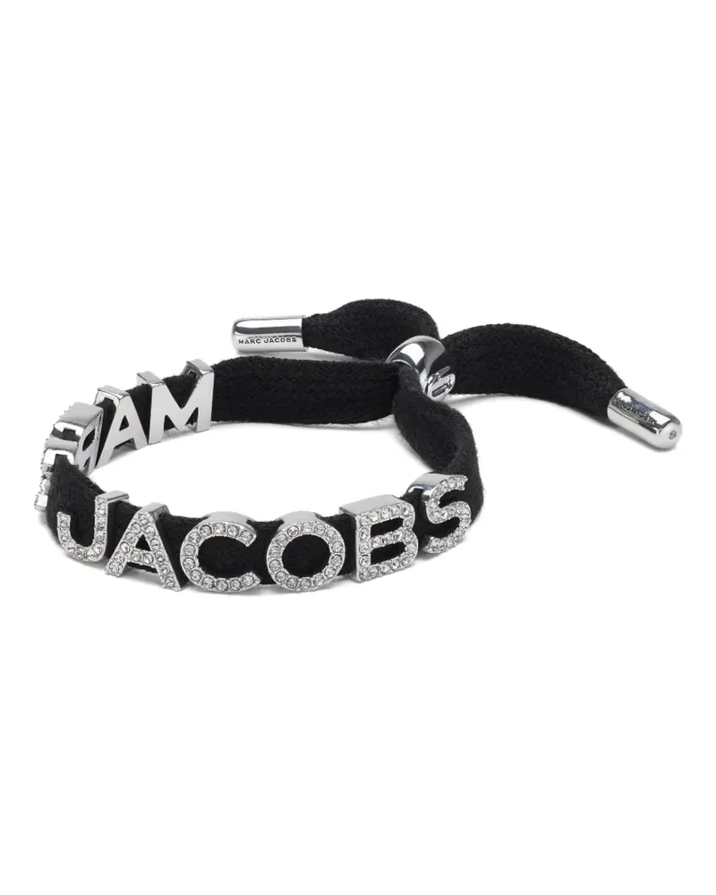 Marc Jacobs Laced logo-lettering bracelets - Silber Silber
