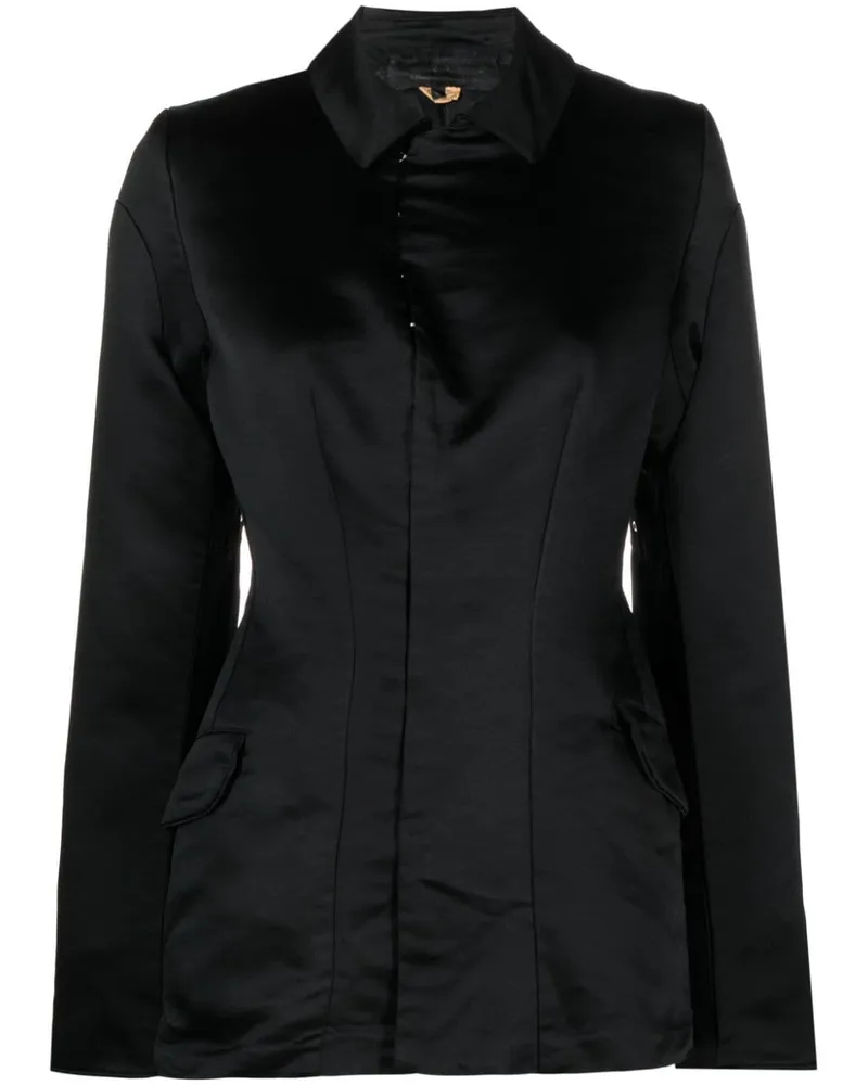 Comme des Garçons Jacke mit Schnürung - Schwarz Schwarz