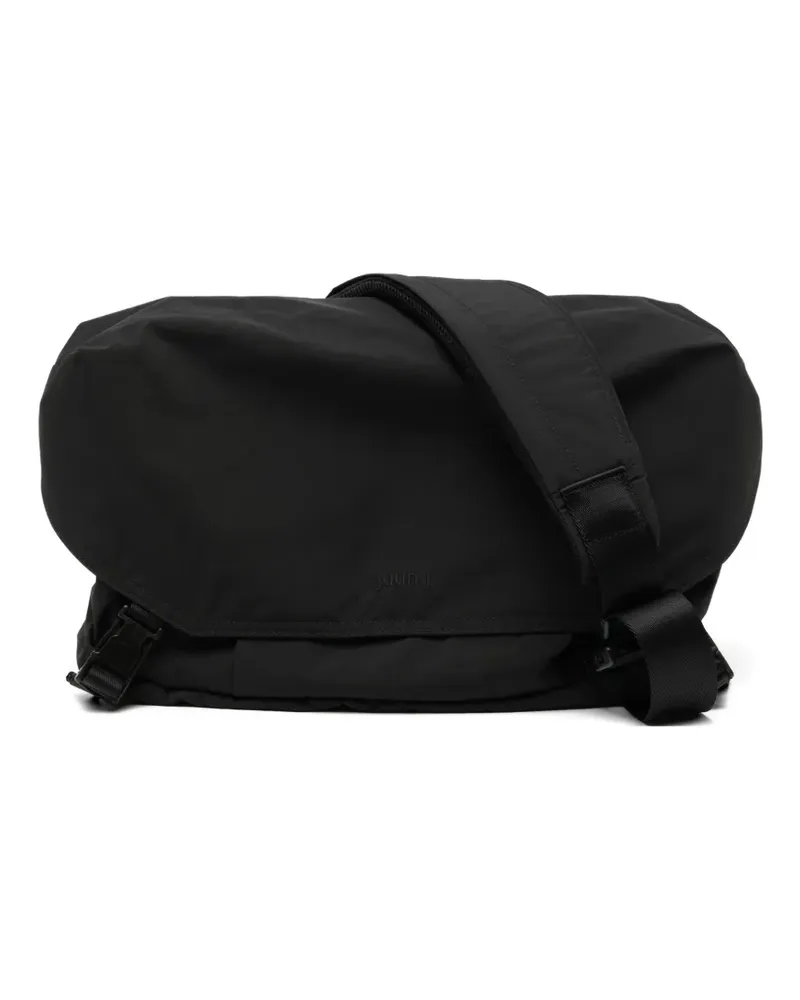 JUUN.J Schultertasche mit Logo-Stickerei - Schwarz Schwarz