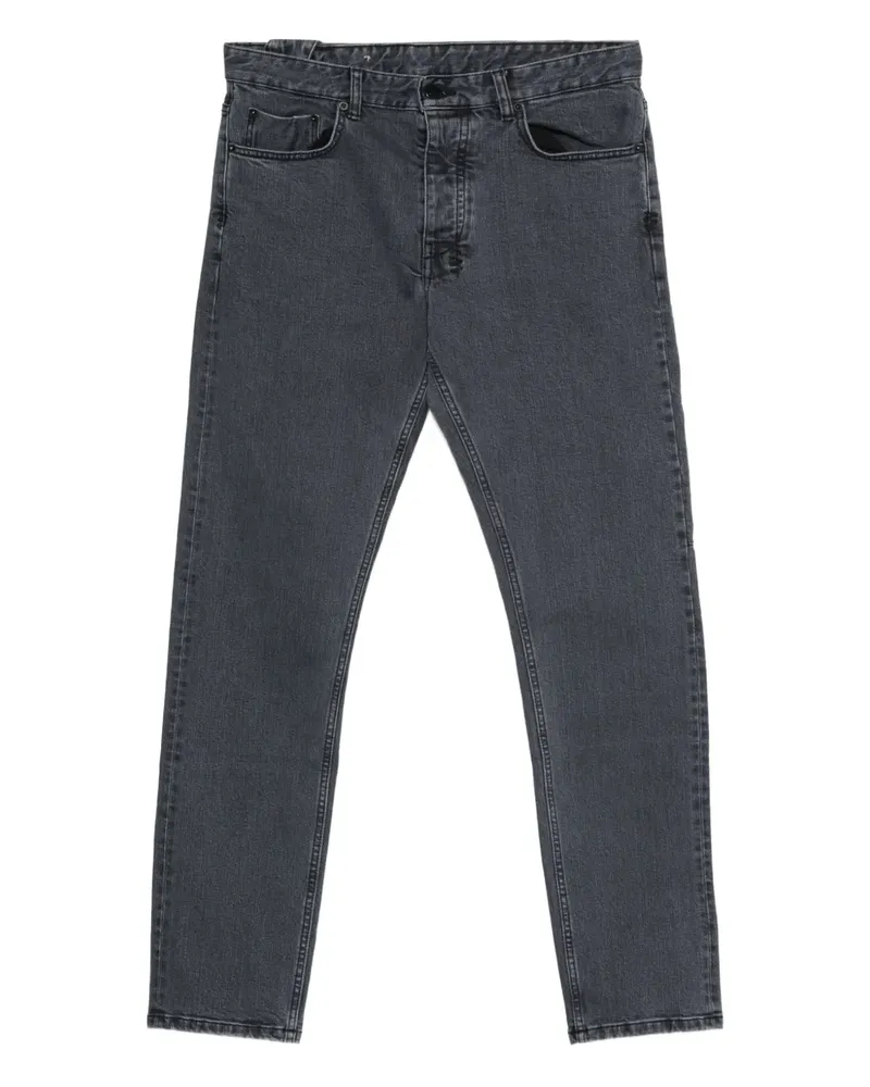 ksubi Jeans mit geradem Bein - Schwarz Schwarz