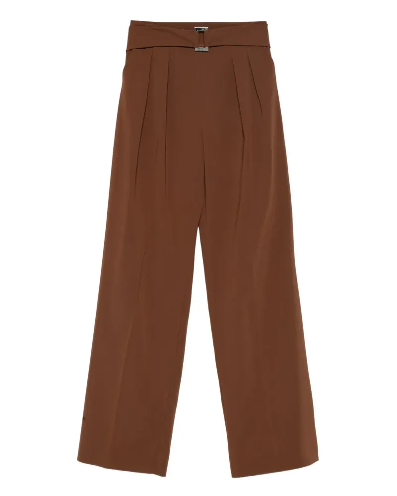Patrizia Pepe Plissierte Hose - Braun Braun