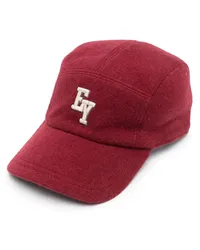 Eleventy Baseballkappe mit Logo-Stickerei Rot