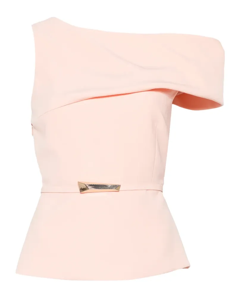 Simona Corsellini belted-embellishment top - Rosa Rosa