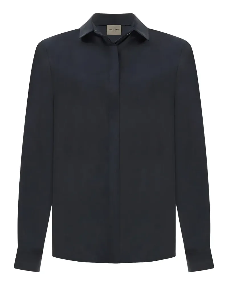Paul & Shark silk twill shirt - Blau Blau