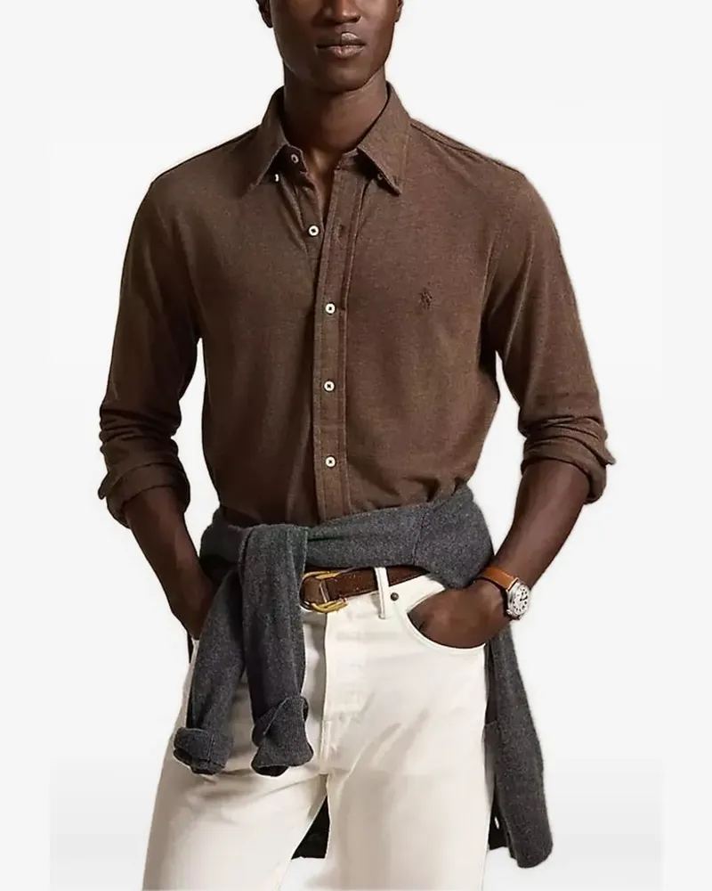 Ralph Lauren featherweight mesh shirt - Braun Braun