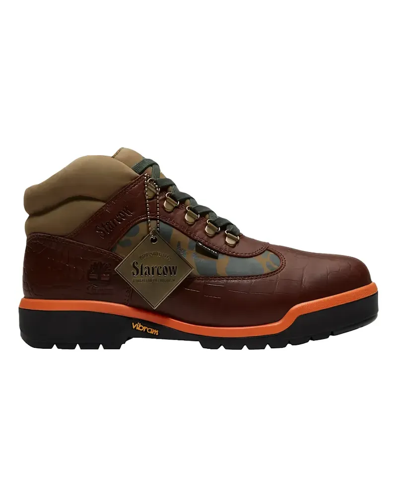 Timberland x Starcow waterproof lace-up boots - Braun Braun