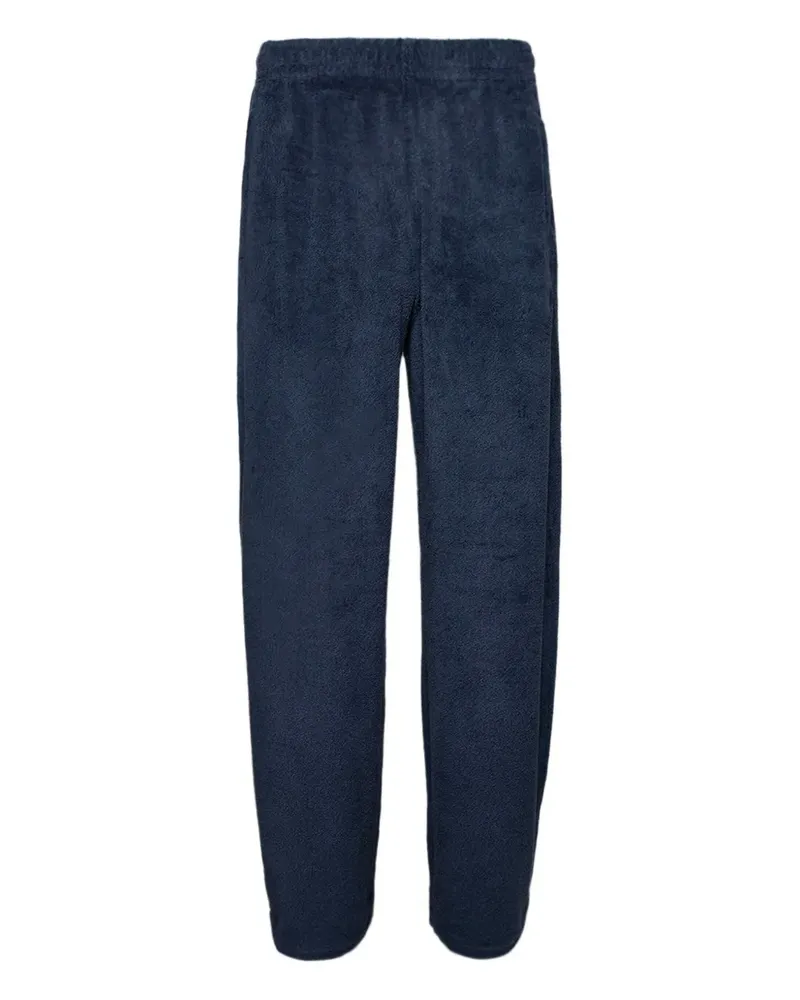 Alexander Wang Bestickte Fleecehose - Blau Blau