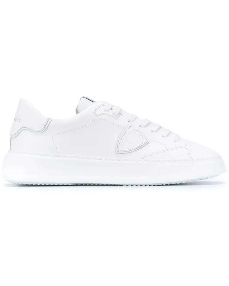 Philippe Model Temple Veau' Sneakers - Weiß Weiß