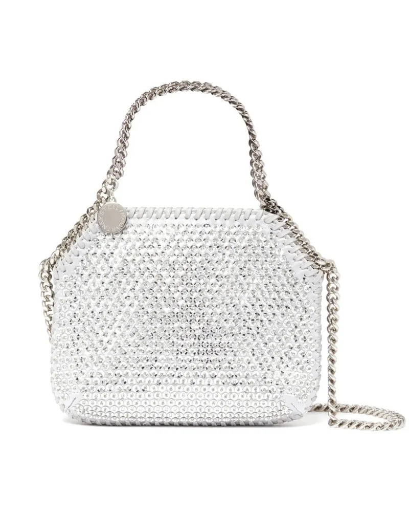 Stella McCartney Mini Falabella Handtasche Silber