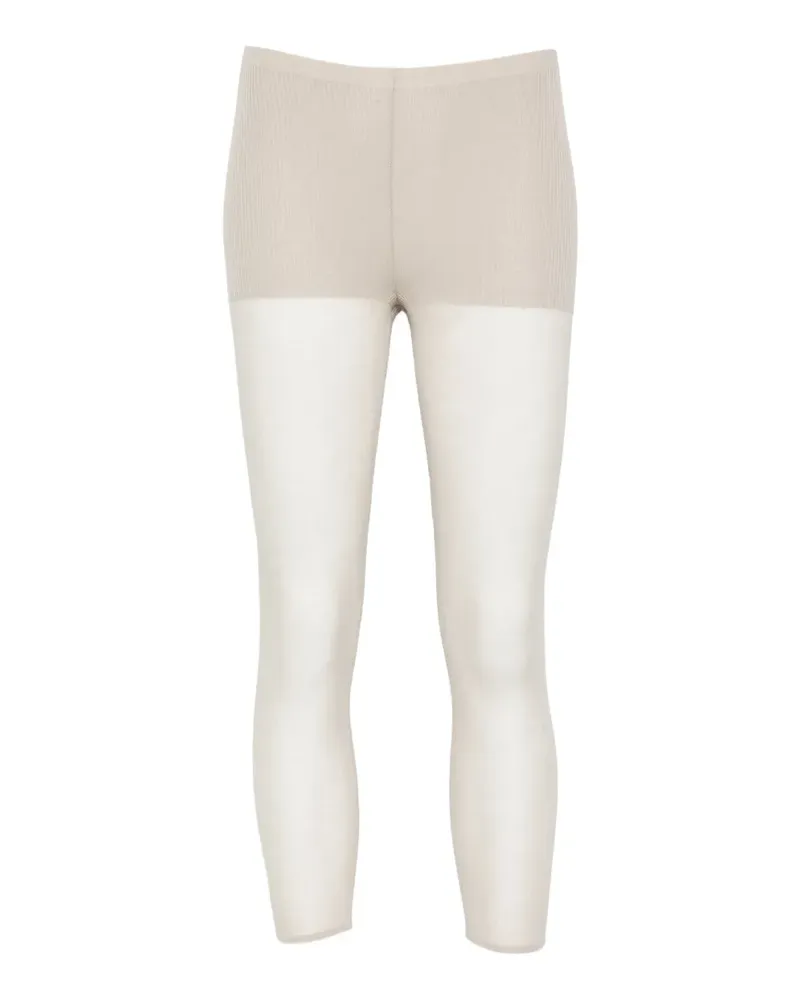 Paloma Wool ribbed-knit trousers - Nude Nude