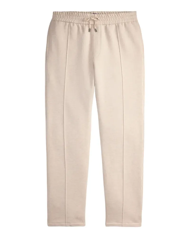 Ralph Lauren drawstring pintuck-detail track pants - Nude Nude