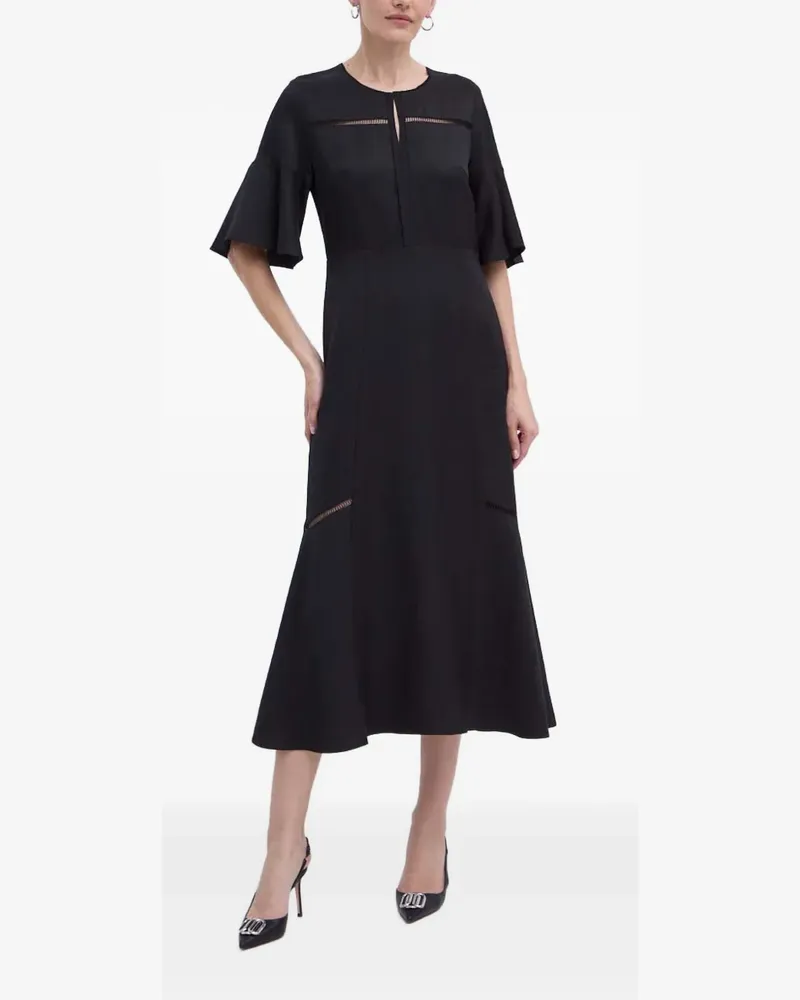 HUGO BOSS Klassisches Kleid - Schwarz Schwarz