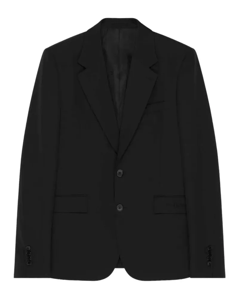 Givenchy single-breasted wool blazer - Schwarz Schwarz