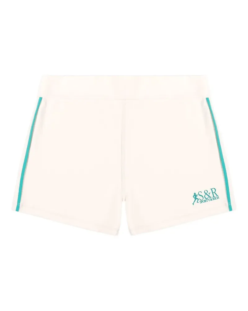 SPORTY & RICH SR Runner Active Shorts - Nude Nude
