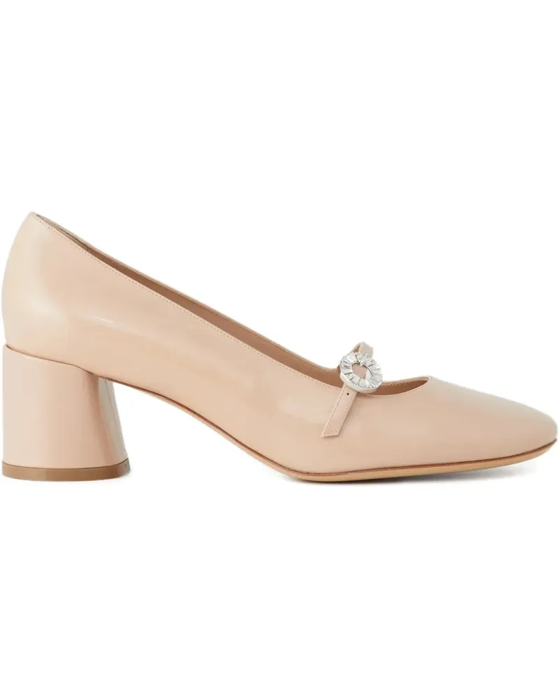 Casadei 50mm Cleo pumps - Nude Nude