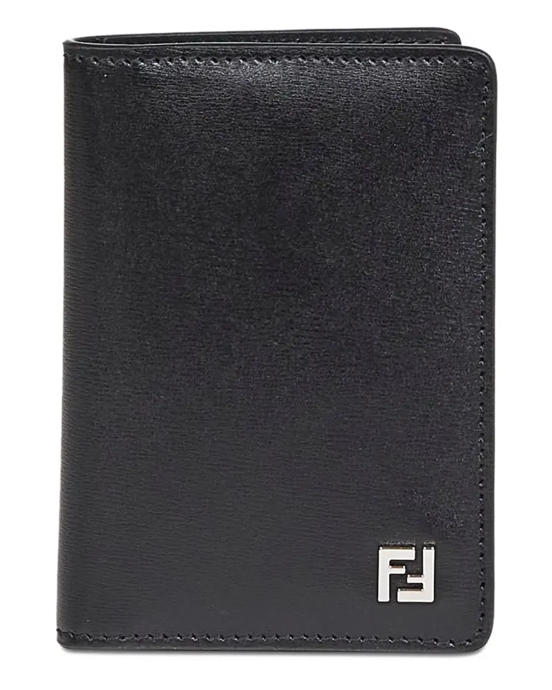 Fendi squared FF-detail bifold wallet - Schwarz Schwarz