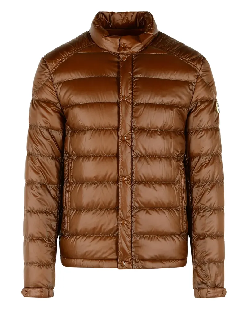 Moncler padded quinted jacket - Braun Braun