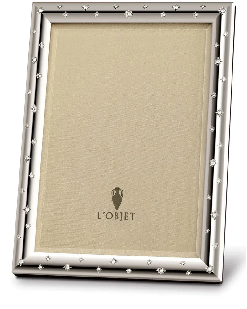 L’OBJET Stars Rahmen (10cm x 15cm) - Silber Silber