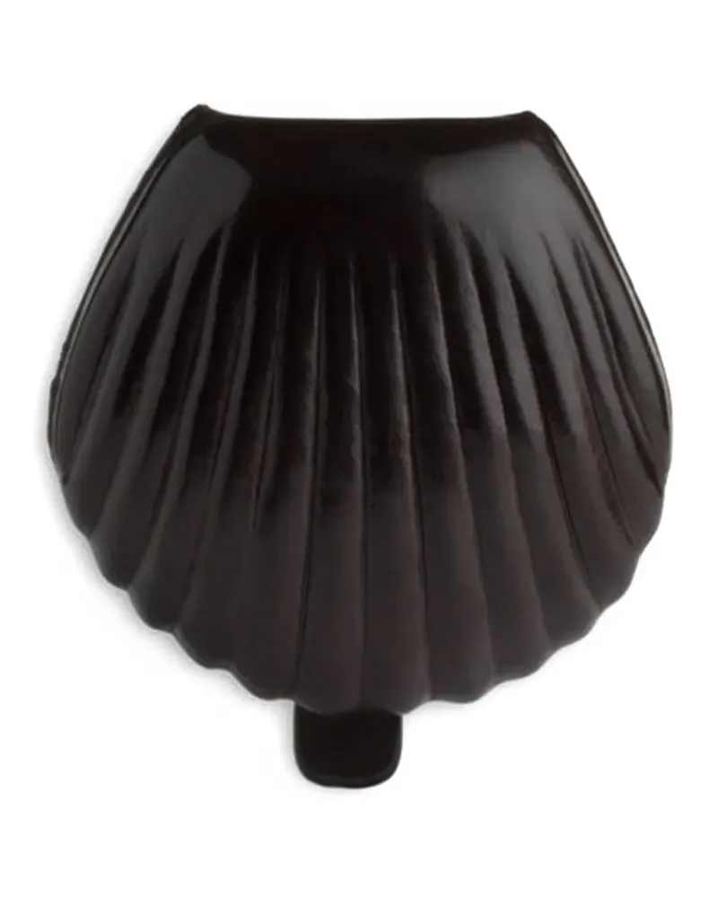 Christophe Lemaire x Carlos Peñafiel Münztäschchen mit Muscheln - Schwarz Schwarz