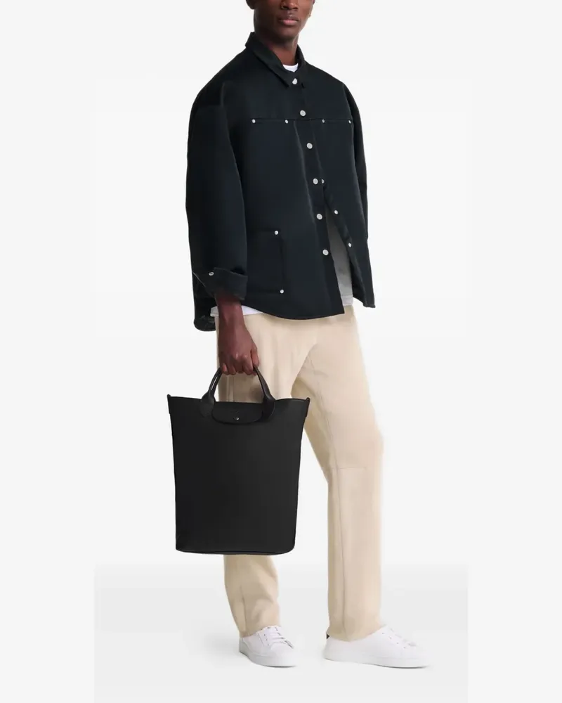 Longchamp Le Pilage Tote Bag - Schwarz Schwarz