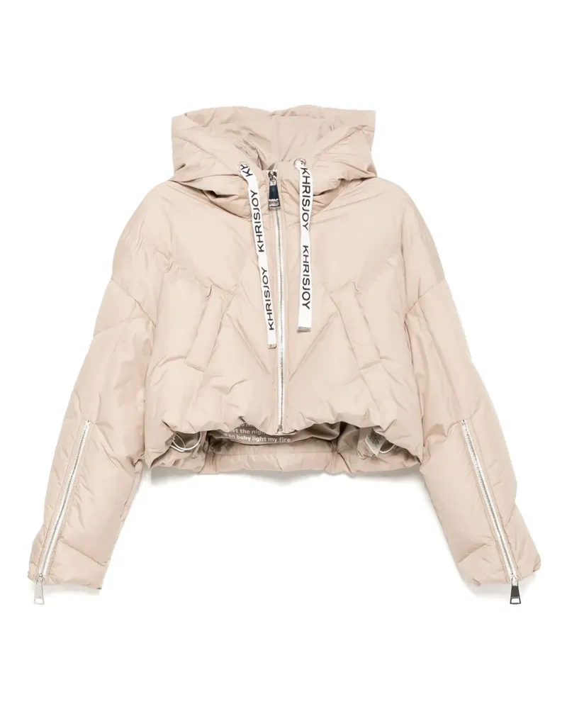 KHRISJOY Khris Cropped-Jacke - Nude Nude
