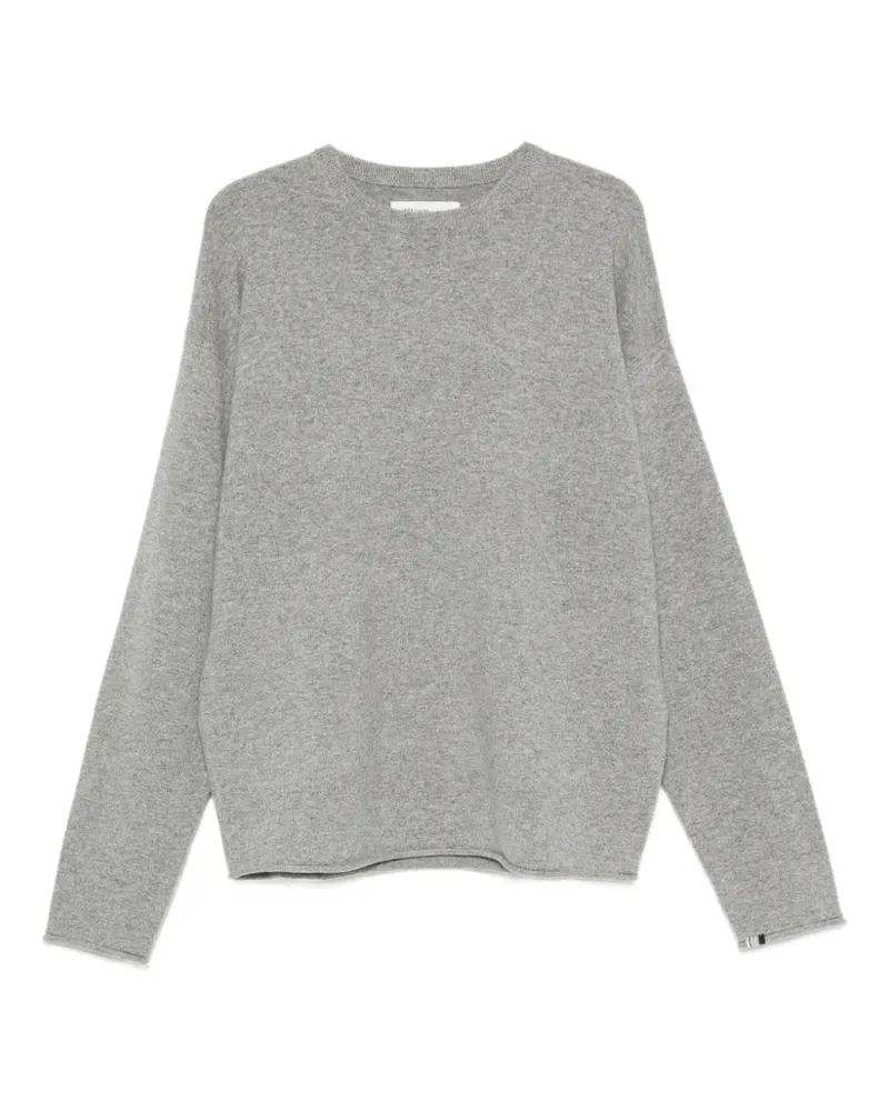 extreme cashmere Langärmeliger Kaschmirpullover - Grau Grau