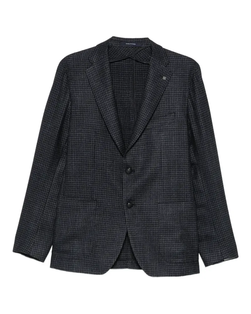 Tagliatore Sakko mit Hahnentrittmuster - Blau Blau