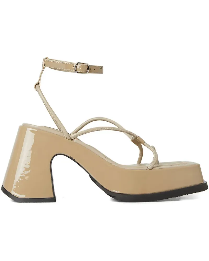 Eytys Sandalen aus Leder - Nude Nude