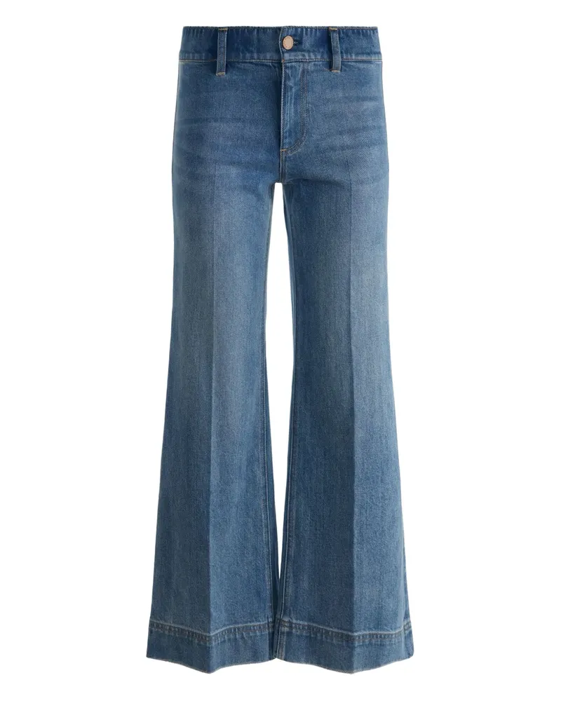 Alice + Olivia Slay Wide-Leg-Jeans - Blau Blau