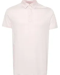 Majestic Poloshirt mit kurzen Ärmeln Rosa