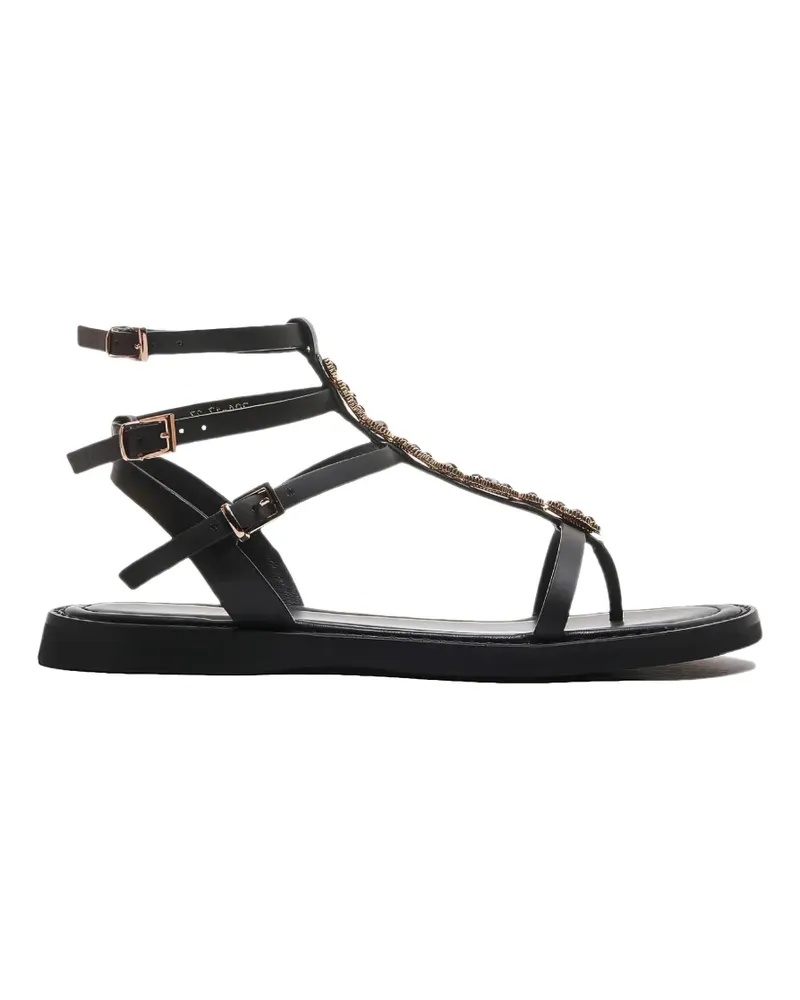 Emanuelle Vee Soraya embellished sandals - Schwarz Schwarz