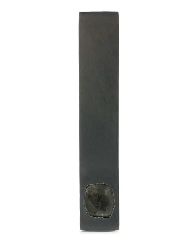 Parts Of Four Ohrring in Stabform mit Diamanten - Grau Grau
