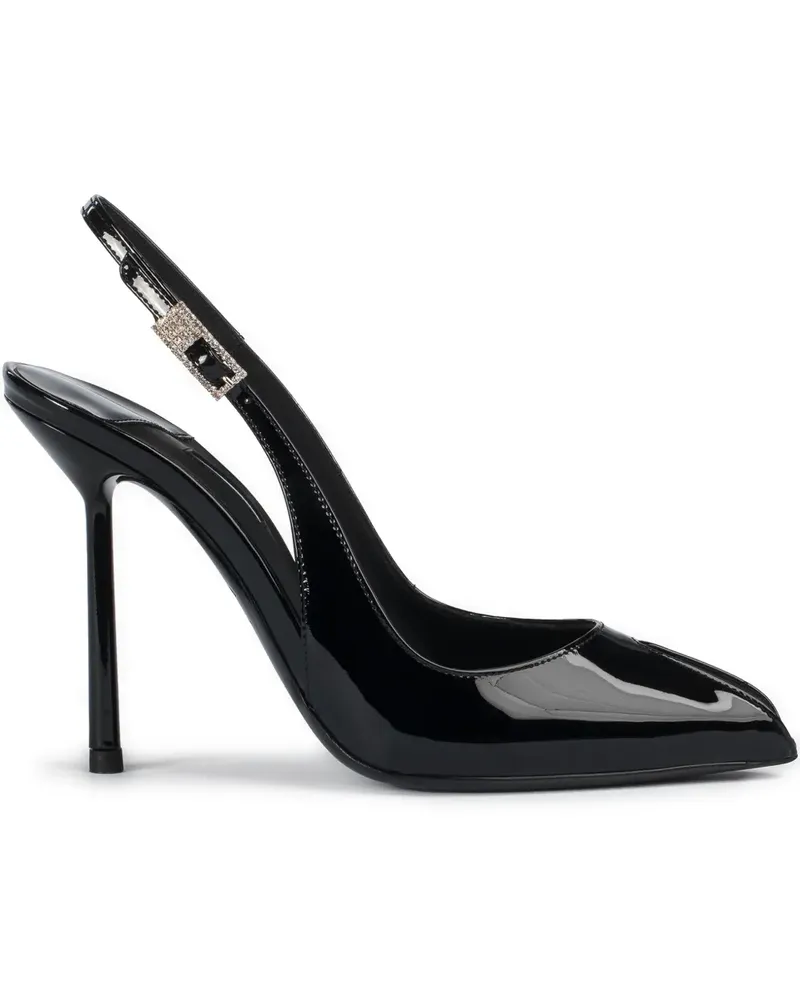 Le Silla Clivage Pumps 100mm - Schwarz Schwarz