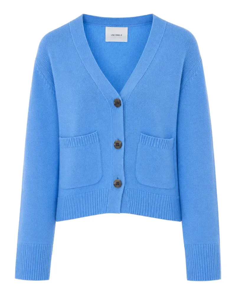 Lisa Yang Danni Cardigan aus Kaschmir - Blau Blau