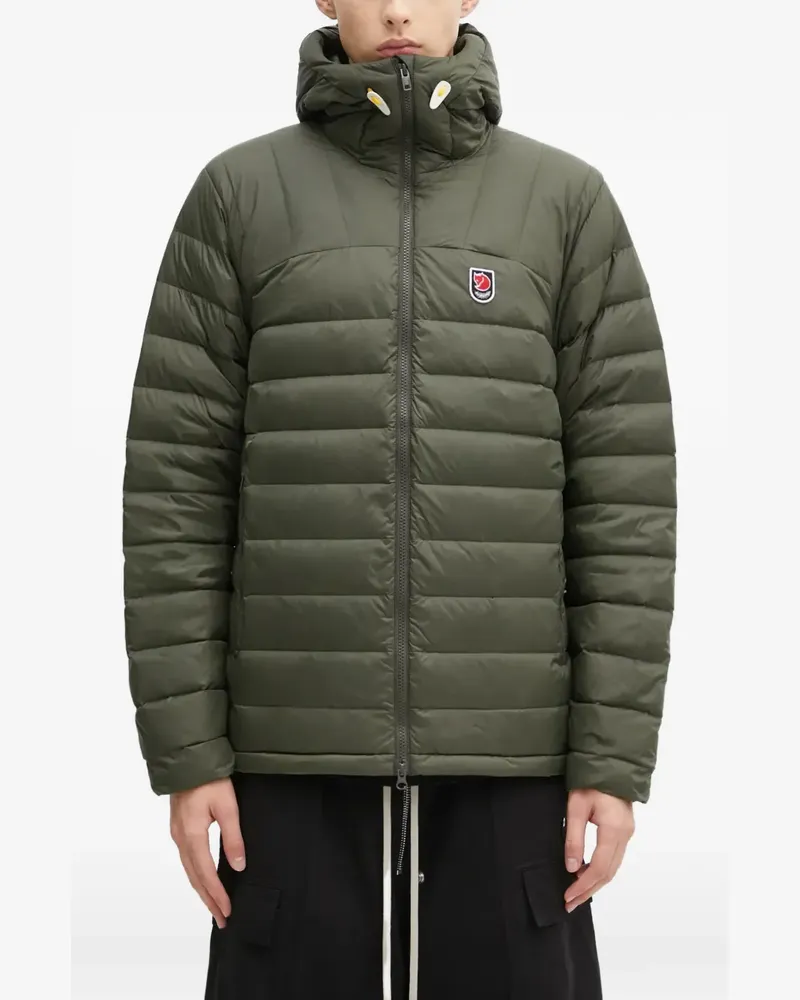 Fjäll Räven Expedition Pack hooded-padded jacket - Grün Grün