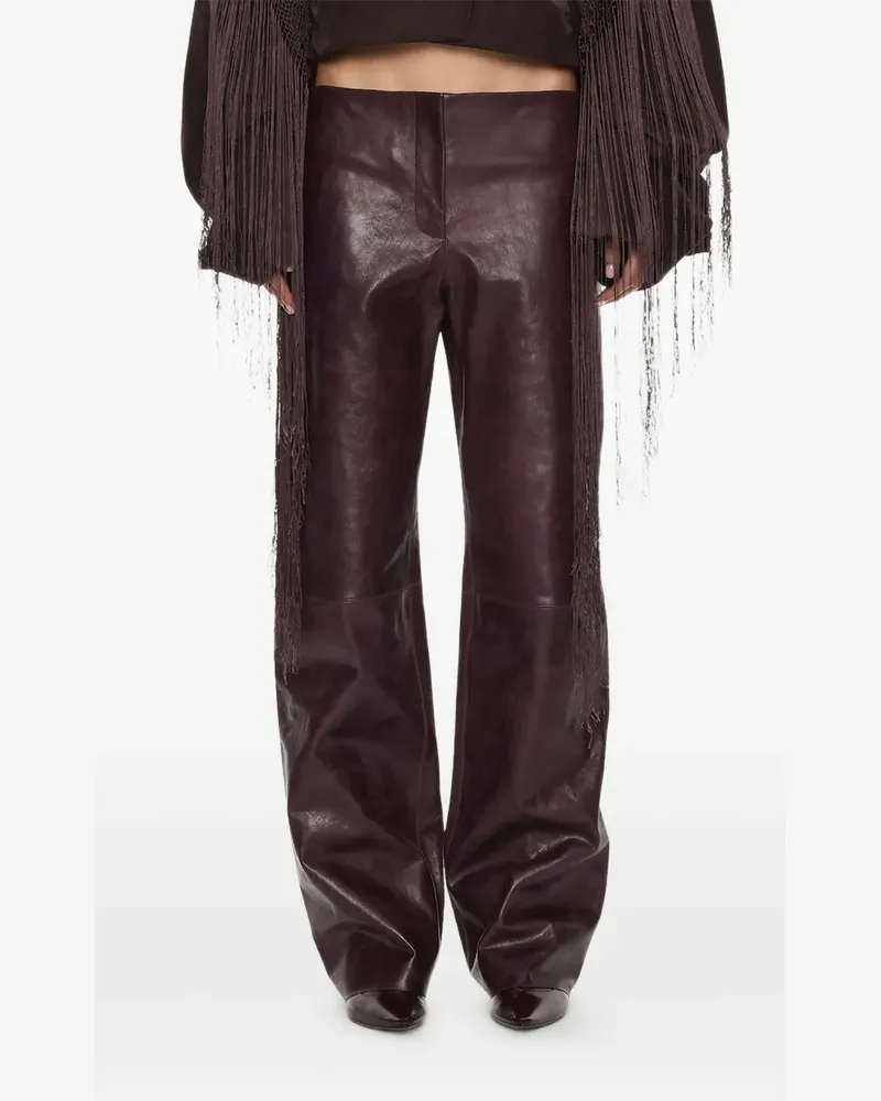 Christopher Esber Redux Lederhose - Braun Braun