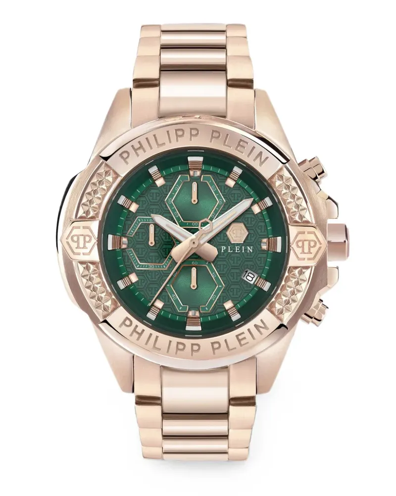 Philipp Plein The Skull Chronograph 44mm - Grün Grün