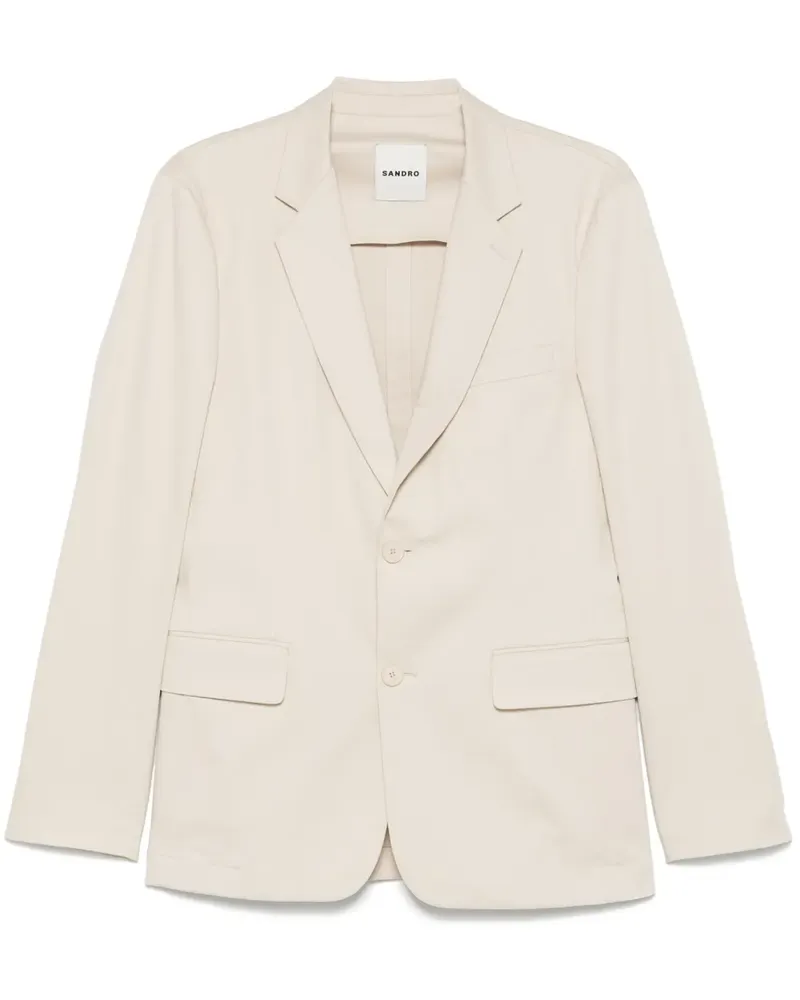 Sandro Hose mit Tapered-Bein - Nude Nude
