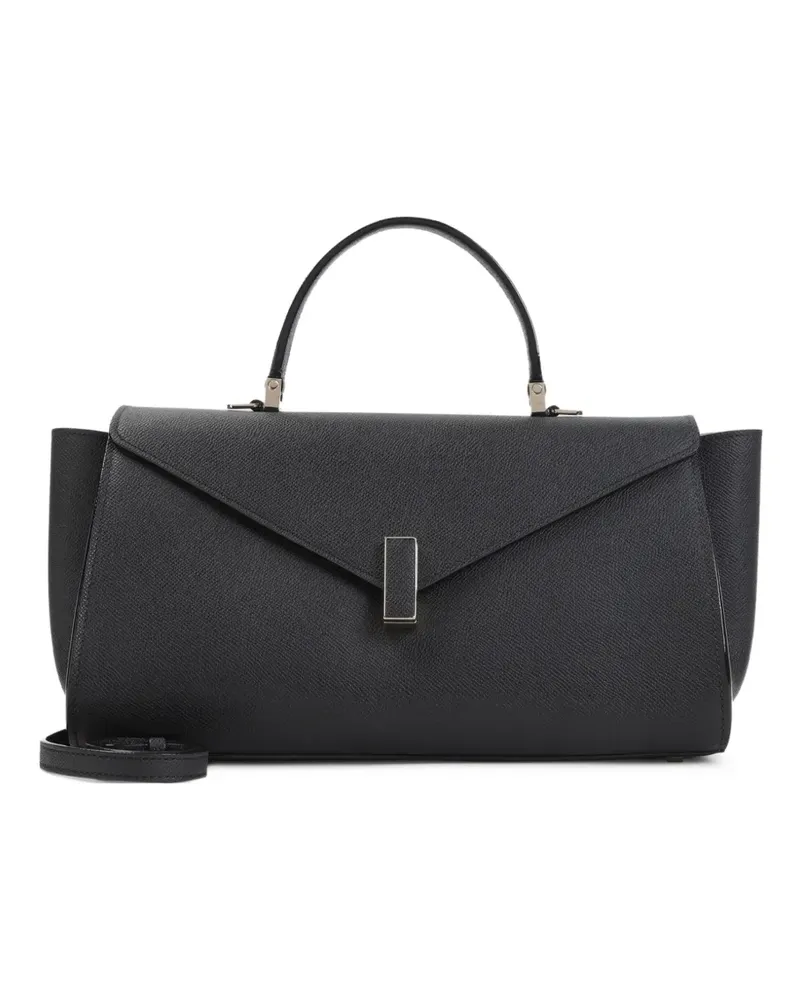 Valextra Mittelgroße Iside Tote Bag - Schwarz Schwarz