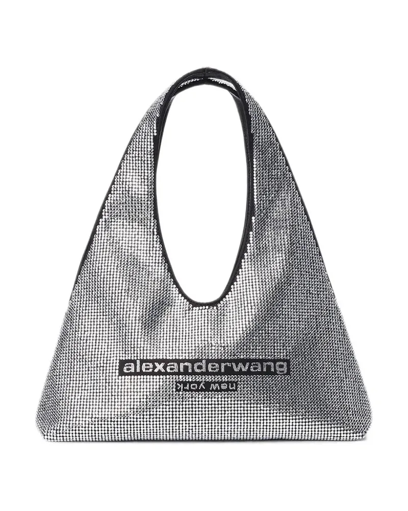 Alexander Wang Pike Mini-Tasche mit Kristallen - Schwarz Schwarz