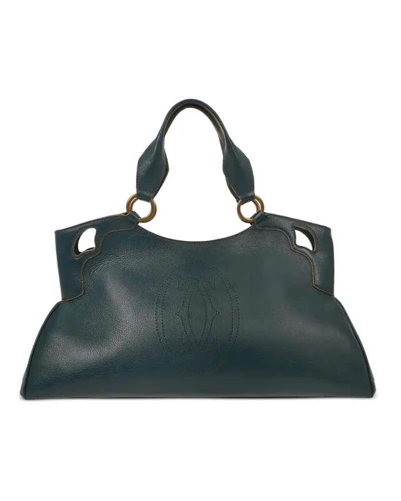 Cartier 1990-2000s Marcello leather tote bag - Grün Grün