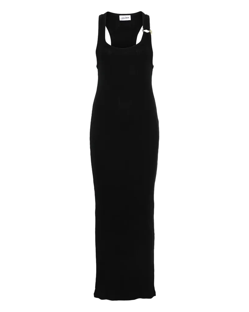Jean Paul Gaultier Kleid mit U-Ausschnitt - Schwarz Schwarz