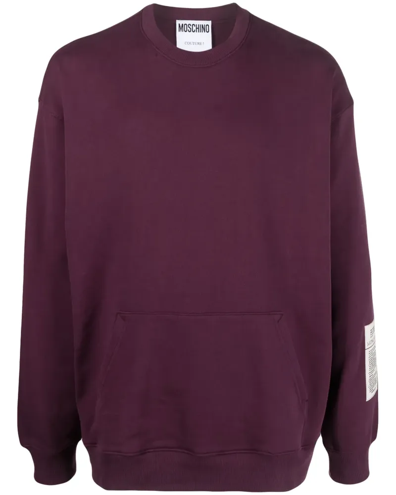 Moschino Sweatshirt aus Bio-Baumwolle - Rot Rot
