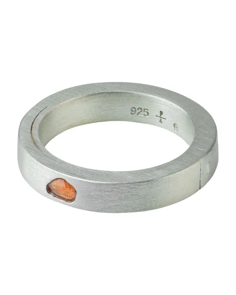 Parts Of Four Sistema Sterlingsilberring mit Saphir Silber