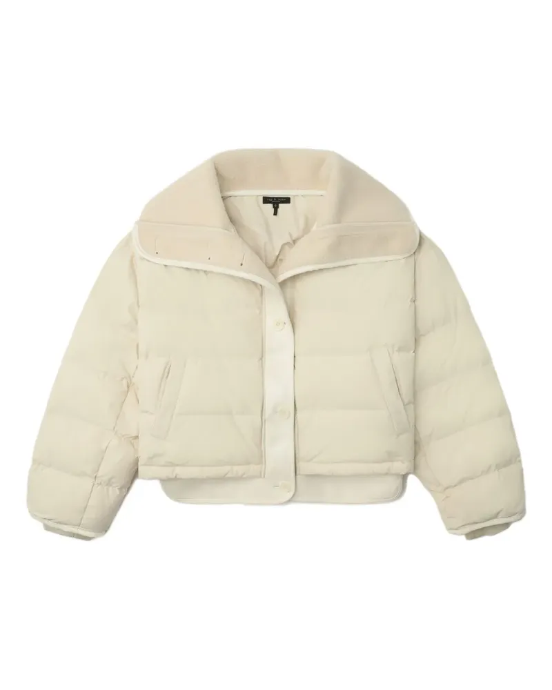 Rag & Bone Gloria Steppjacke mit Knöpfen - Nude Nude