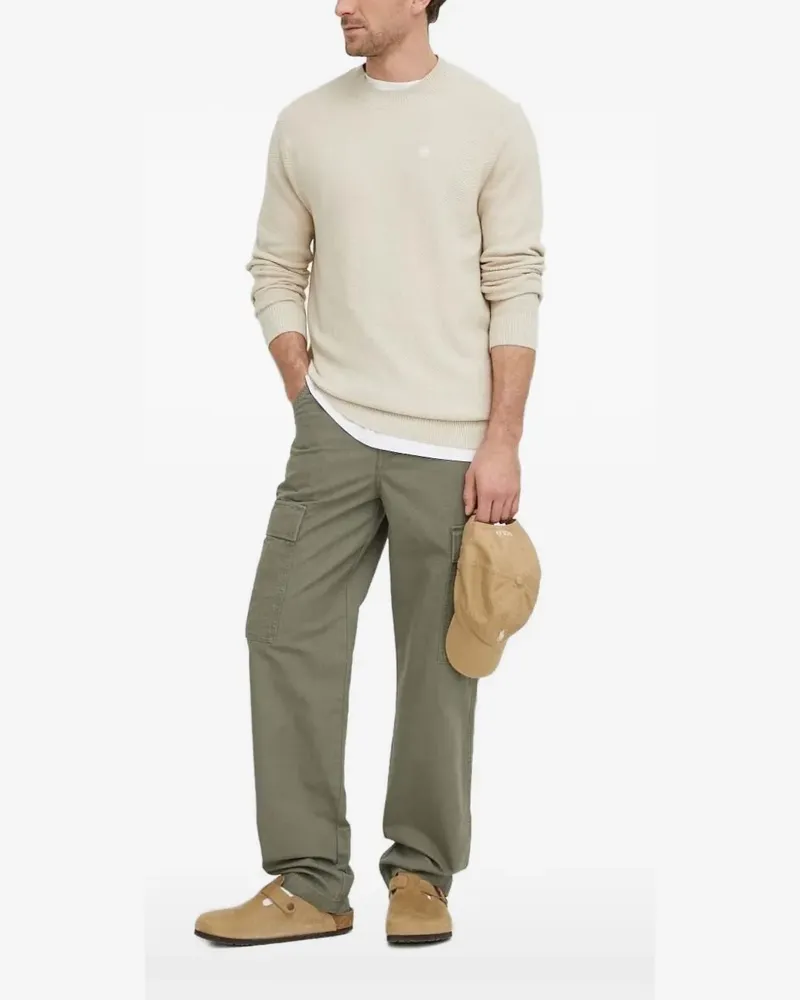 G-STAR RAW Strukturierter Pullover - Nude Nude