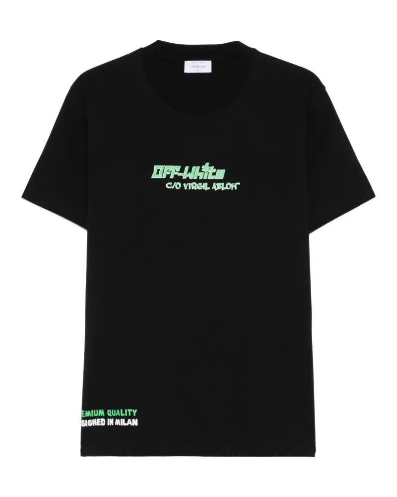 OFF-WHITE Barber 2 T-Shirt - Schwarz Schwarz