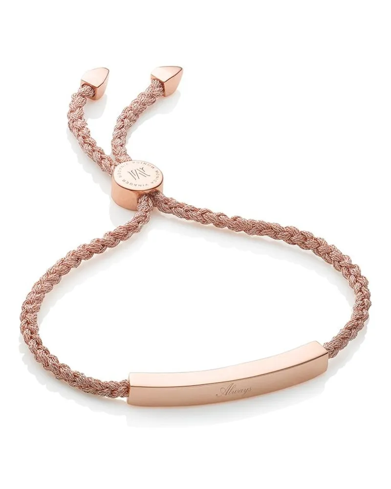 Monica Vinader Linear' Armband Rosa