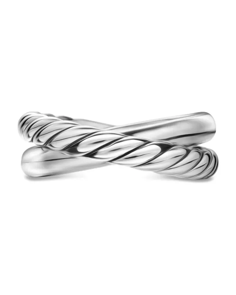 David Yurman Crossover Ring aus Sterlingsilber Silber
